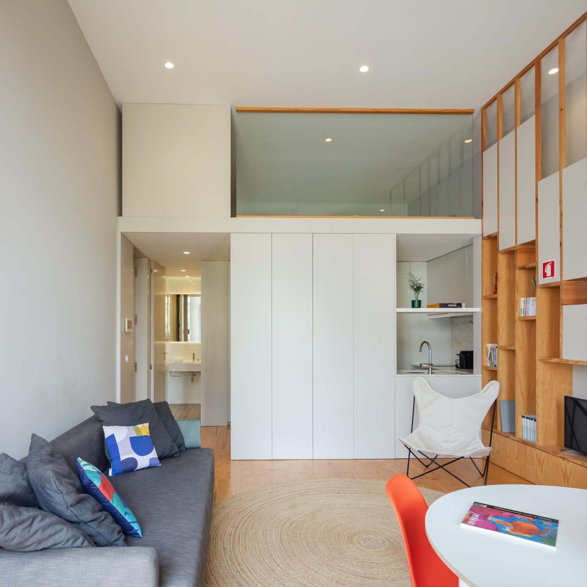 Baumhaus Serviced Living - Art & Design Apartments Porto Pokoj fotografie