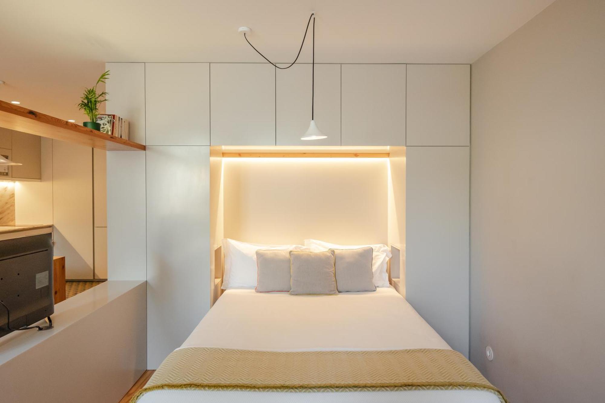 Baumhaus Serviced Living - Art & Design Apartments Porto Pokoj fotografie