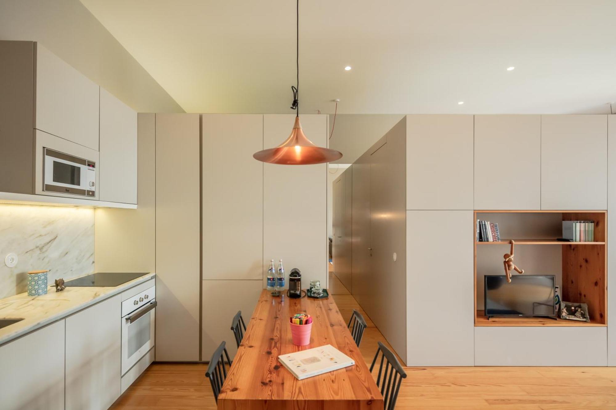 Baumhaus Serviced Living - Art & Design Apartments Porto Pokoj fotografie